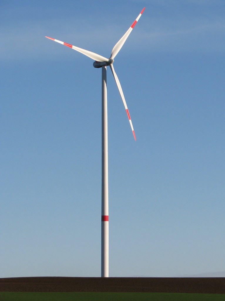 Windkraftanlage im Windpark Hopferstadt Windkraftanlage im Windpark Hopferstadt
